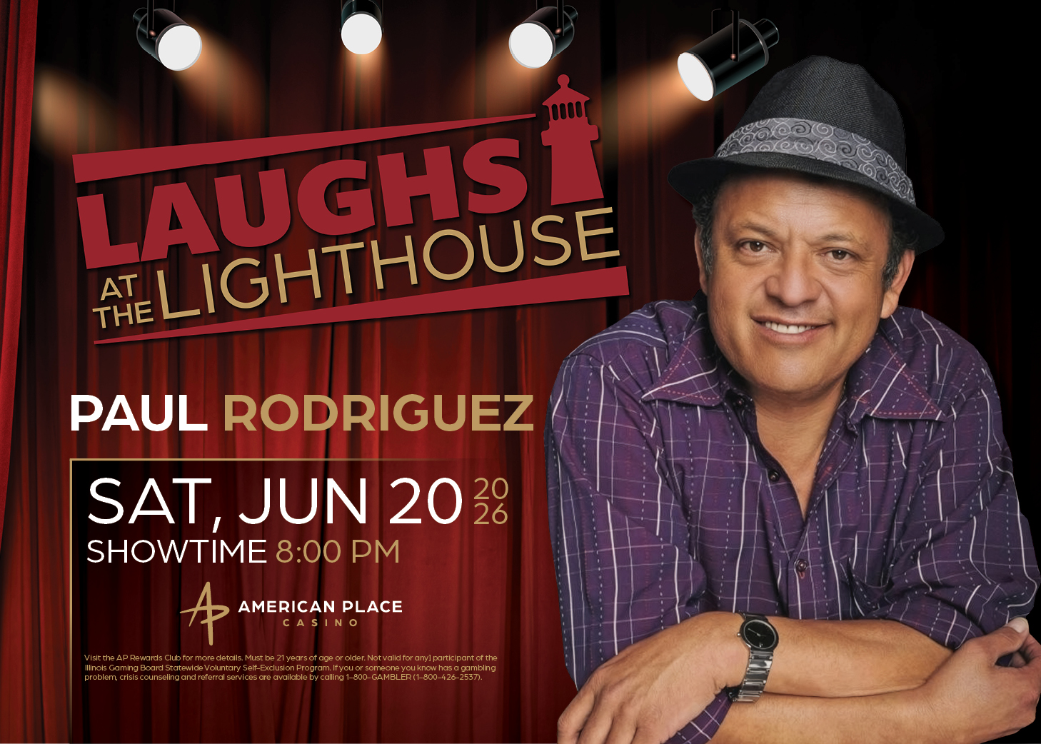 Paul Rodriguez Live at American Place Casino